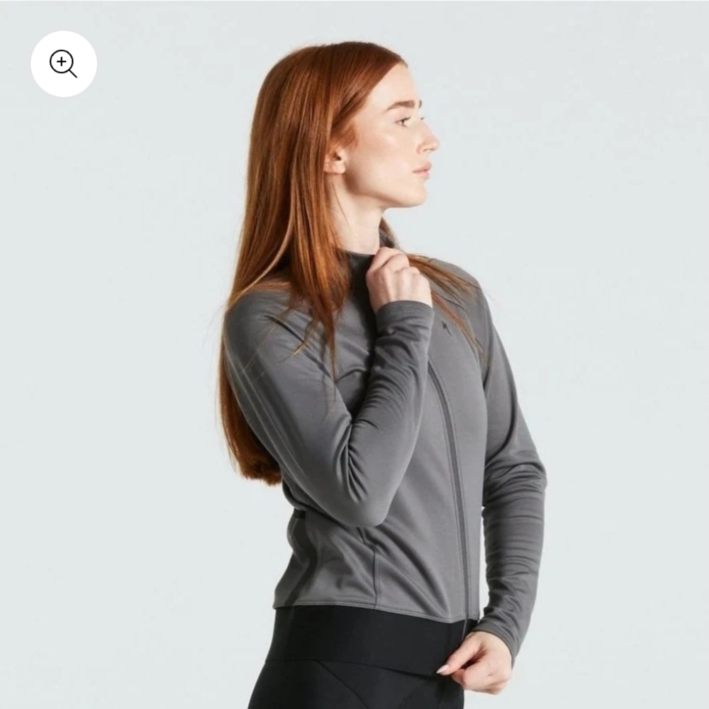Specialized Women's Charcoal Zip-Up Jacket
